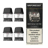 Box of 10 VAPORESSO XROS Replacement Pods l (40Pcs)