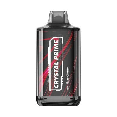 Crystal Prime Deluxe 18000 Disposable Vape Box of 10 - Fizzy Cherry Flavour