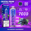 Crystal Prime 7000 Puff Disposable Vape Kit-Box of 10