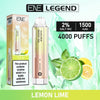 ENE Crystal Legend 4000 Disposable Puff Bar Device-Box of 10