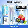 ENE Crystal Legend 4000 Disposable Puff Bar Device-Box of 10