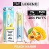 ENE Crystal Legend 4000 Disposable Puff Bar Device-Box of 10