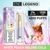 ENE Crystal Legend 4000 Disposable Puff Bar Device-Box of 10