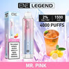 ENE Crystal Legend 4000 Disposable Puff Bar Device-Box of 10